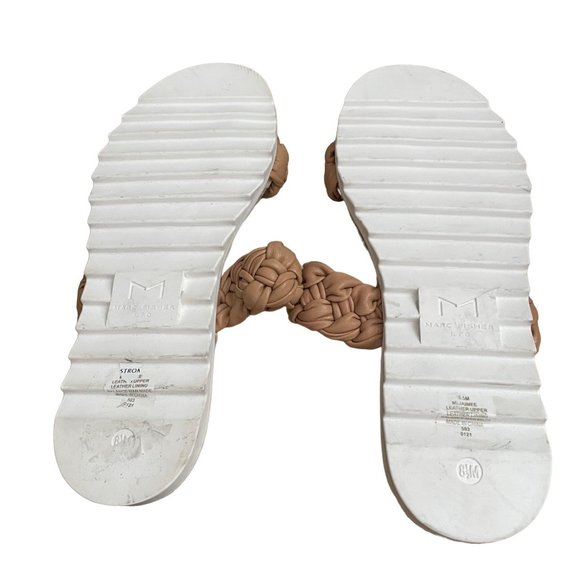 Marc Fisher Jaimee Espadrille Flat Slip On Sandal Size 8.5 - Picture 5 of 6